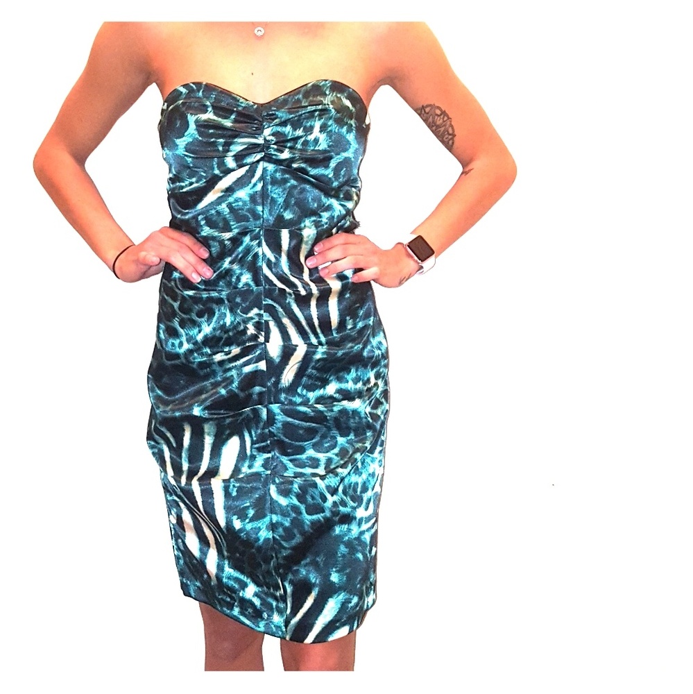 Arden B printed cocktail dress